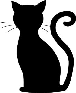 Magnets Aimants Silhouette De Chat Zazzle Fr