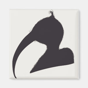 Aimant silhouette de portrait