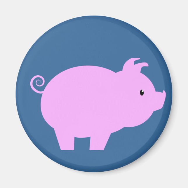Aimant Silhouette Piglet (Devant)