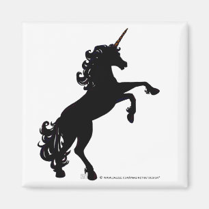 Aimant Silhouette Unicorne