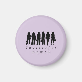 Aimant Silhouettes de Femme Réussie
