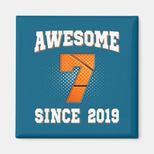 Aimant Silly Basketball 7e 2019 7 Années Anciennes Depuis