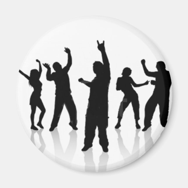 Aimant Silueta de baile (Devant)