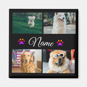 Aimant Simple coloré animal ajouter nom photo collage