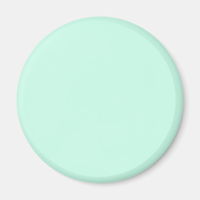 Aimant simple couleur pastel personnalisée minimale solid (Devant)