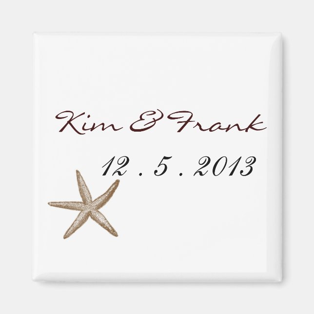 Aimant Simple étoile (Devant)