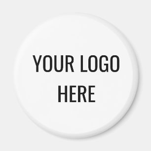AIMANT SIMPLE LOGO TEXTE MINIMAL ICI LOGO PERSONNALISÉ