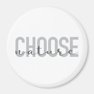 Aimant Simple, moderne, urbain, design cool Choisir Natur