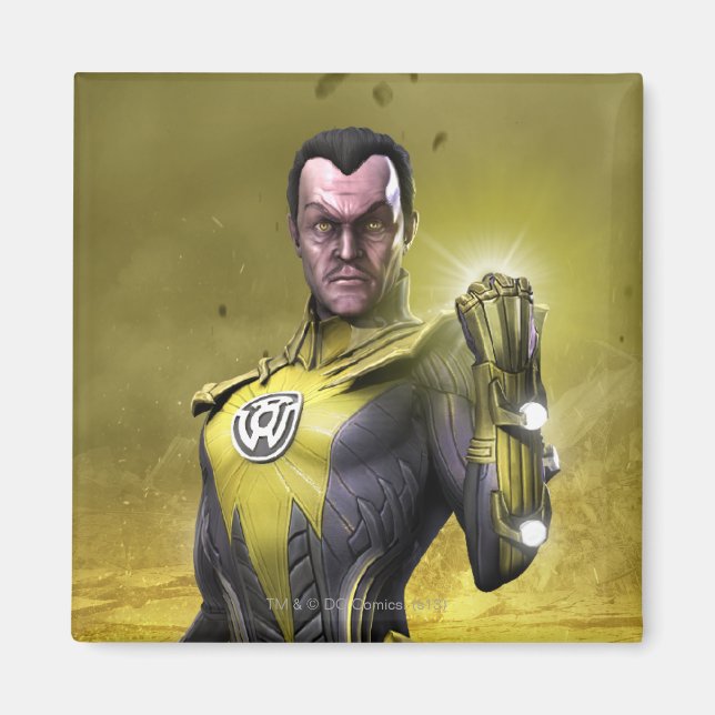 Aimant Sinestro (Devant)