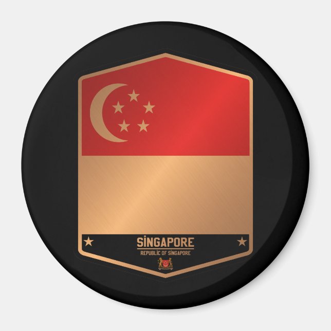 Aimant Singapour (Devant)