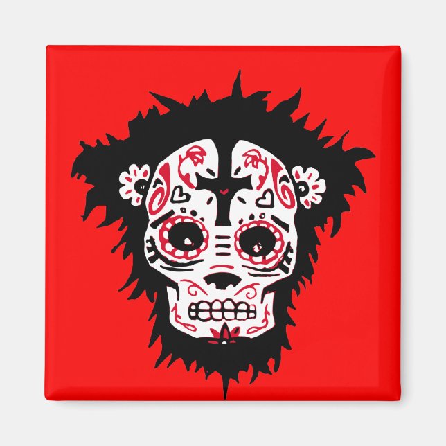 Aimant singe de los muertos (Devant)