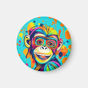 Aimant Singe Sourire