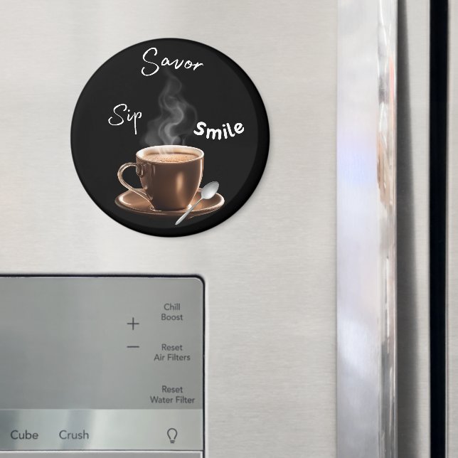 Aimant Sip Savor (In situ (réfrigérateur))