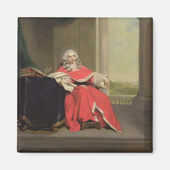 Aimant Sir Robert Chambers, vers 1789 (huile sur toile) (Devant)