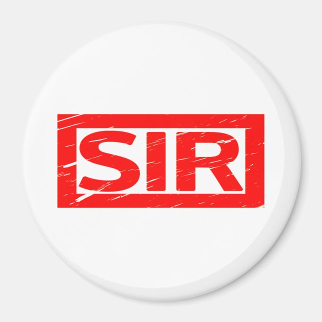 Aimant Sir Stamp (Devant)