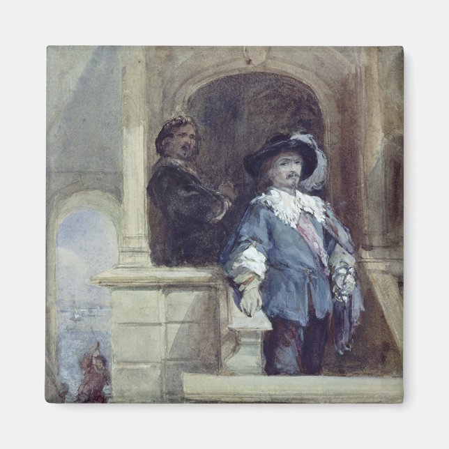 Aimant Sir Thomas Wentworth et John (Devant)