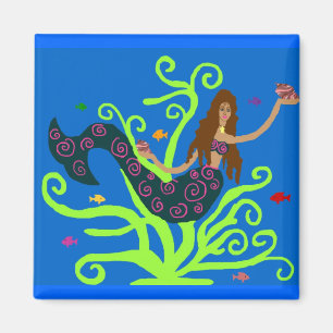 Aimant Sirène avec l'aimant de poissons