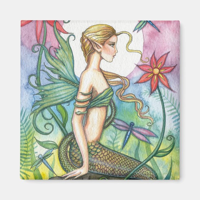 Aimant Sirène Coloré par Molly Harrison (Devant)