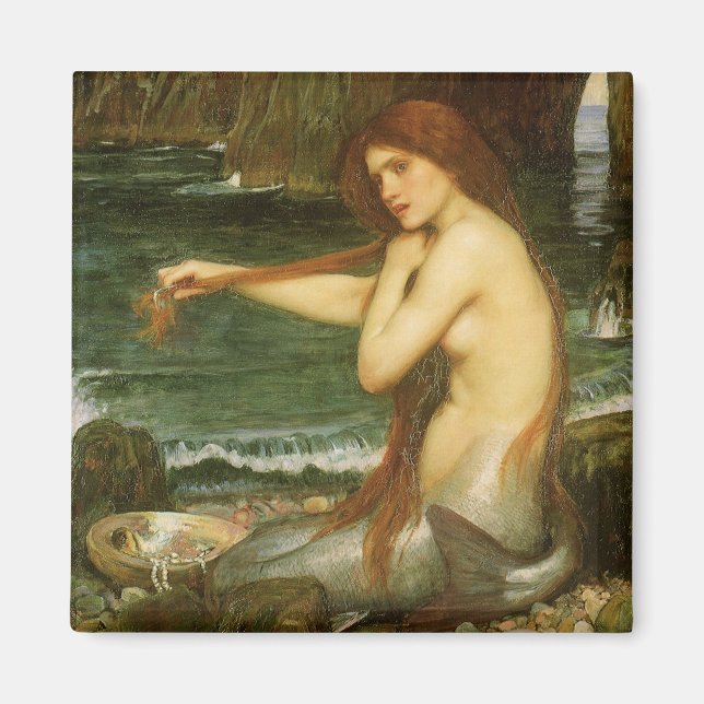 Aimant Sirène par John William Waterhouse (Devant)