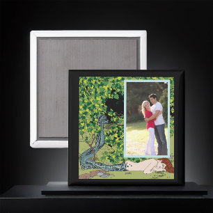 Aimant Sirène par Koloman Moser avec photo