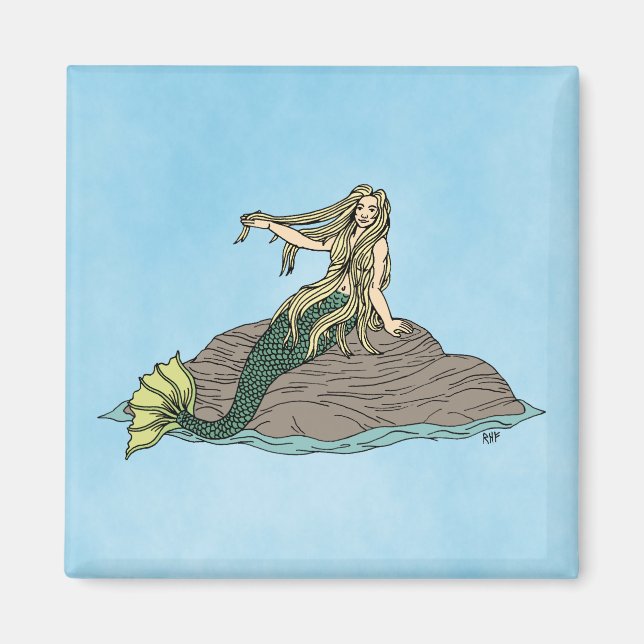 Aimant Sirène sur Rocks (Devant)