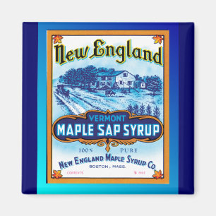 Aimant Sirop d'érable de la Nouvelle Angleterre Vermont