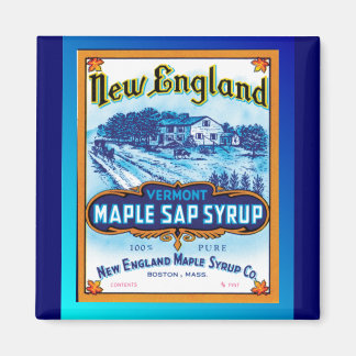 Aimant Sirop d'érable du Vermont en Nouvelle-Angleterre
