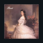 Aimant Sissi<br><div class="desc">Empress Elisabeth d'Autriche - Empress Sissi - peinture</div>