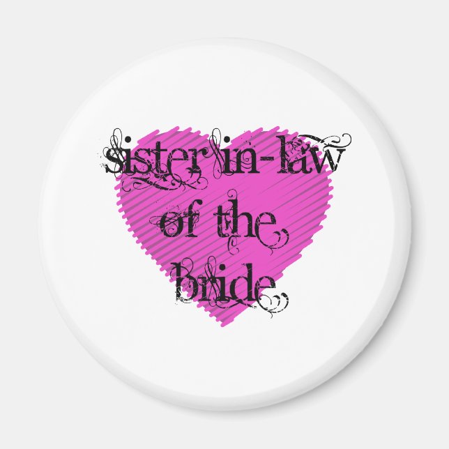 Aimant Sister In-Law of the Bride (Devant)