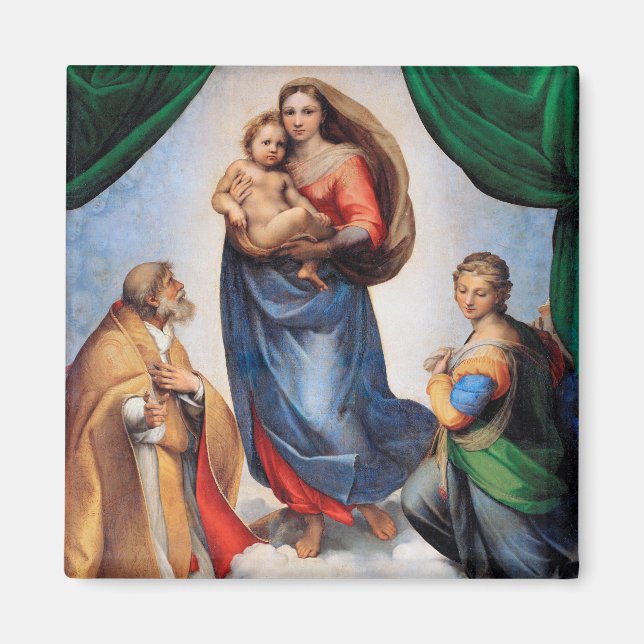 Aimant Sistine Madonna (Devant)