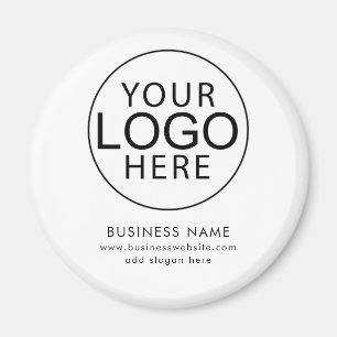 Aimant Site Web de Logo d'Entreprise Simple Moderne