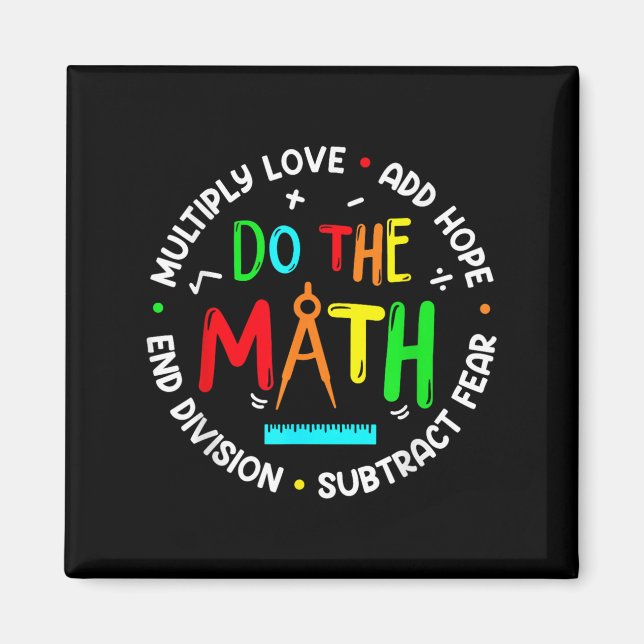 Aimant Sitive Quote Insring Slogan Love Hope Fear Do The  (Devant)