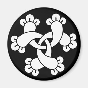 Aimant Six clous d'entrelacement