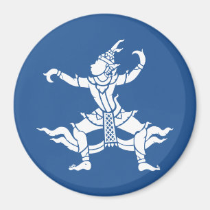 Aimant SIX Danseuse thaïlandaise ⚠ Thaïlande ⚠