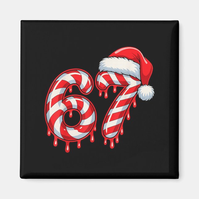 Aimant Six Seven 67 6 7 Kids 67 Boys Youth 6-7 Meme Candy (Devant)