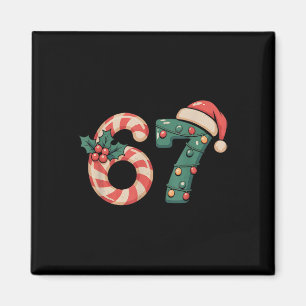 Aimant Six Seven 67 Mème de Noël