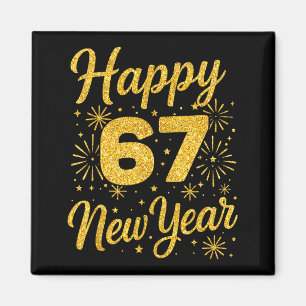 Aimant Six Seven 6 7 Mème Drôle Bonne Année 67 2026 