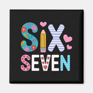Aimant Six Seven 6 7 Mème Professeur