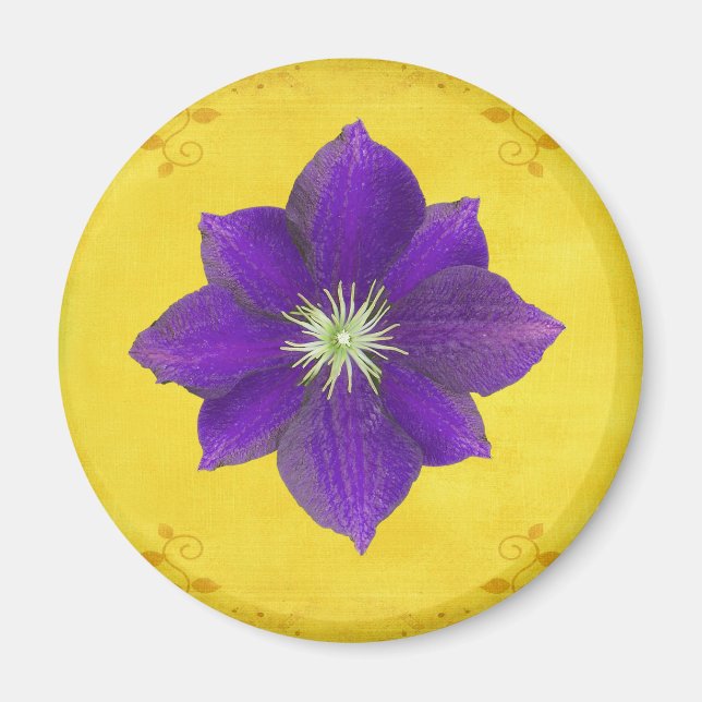 Aimant Sixième cadeau Chakra - Troisième oeil (Devant)
