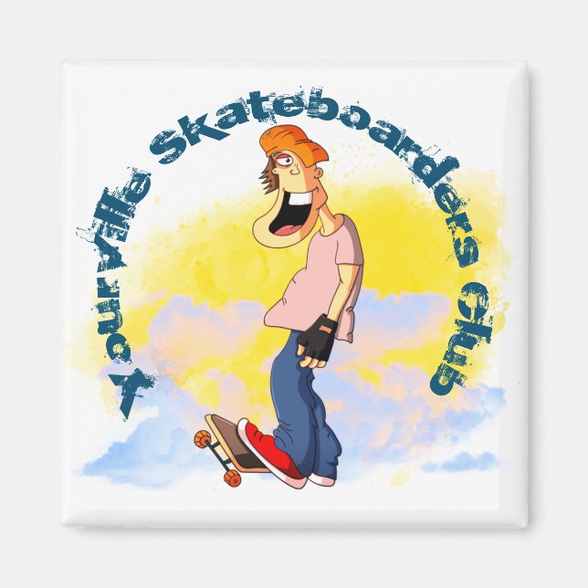 Aimant Skate Guy (Devant)