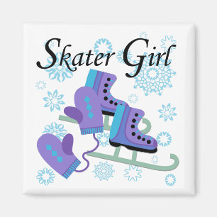 Aimant Skater Girl