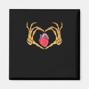 Aimant Skeleton Anatomie du coeur de la main Cardiac Cvic