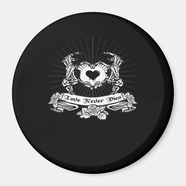Aimant Skeleton Design à la main classique (Devant)