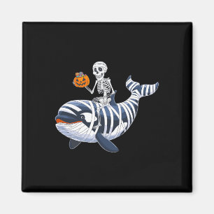 Aimant Skeleton équitation maman Orca Halloween Candy Wha