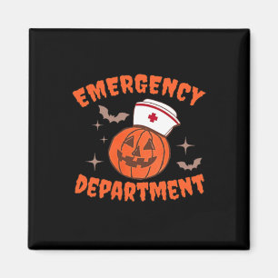 Aimant Skeleton Er Nurse Urgence Département Halloween D