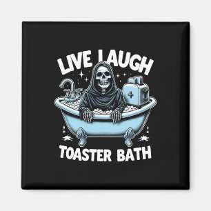 Aimant Skeleton Halloween Live Lauder Toaster Bath Design