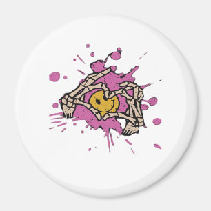 Aimant Skeleton Hand Heart Show Classic