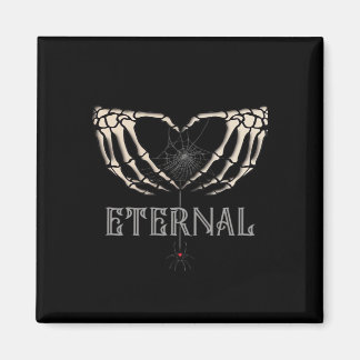 Aimant Skeleton Hands Heart Classic