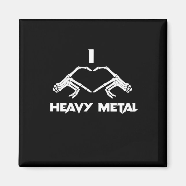 Aimant Skeleton Hands Heart - Drôle Halloween (Devant)