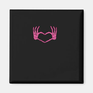 Aimant Skeleton Heart Hands Classic